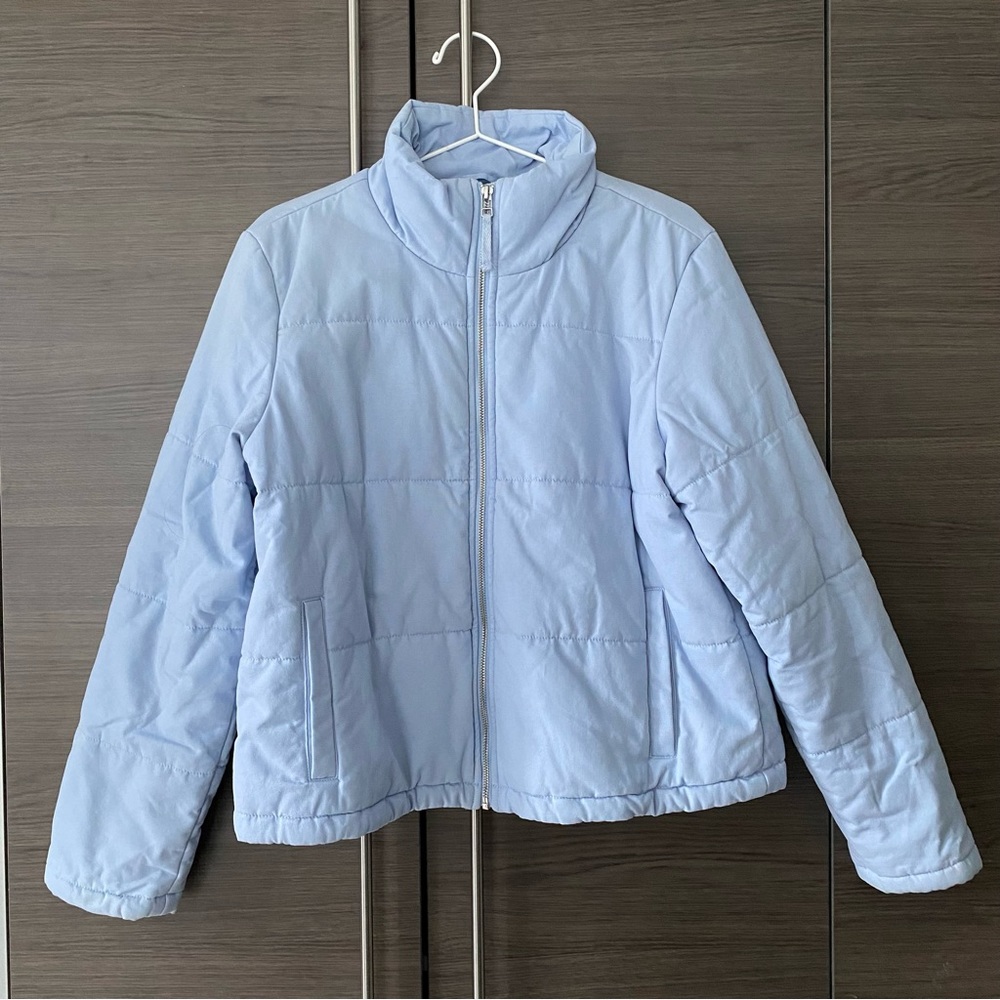 Aritzia Light Blue Puffer Jacket